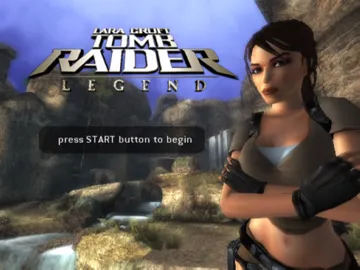 Lara Croft Tomb Raider - Legend screen shot title